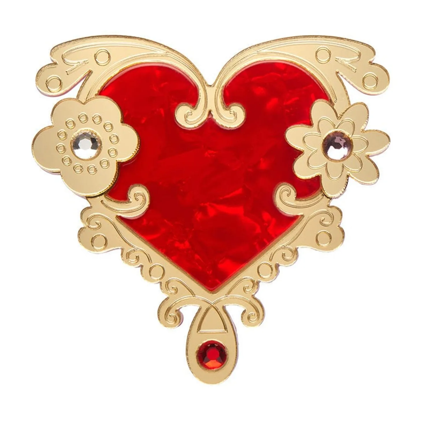 Love Or Narcissism Brooch