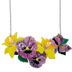 Love-In-Idleness Flower Necklace (Large)