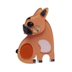 Luce The French Bulldog Brooch