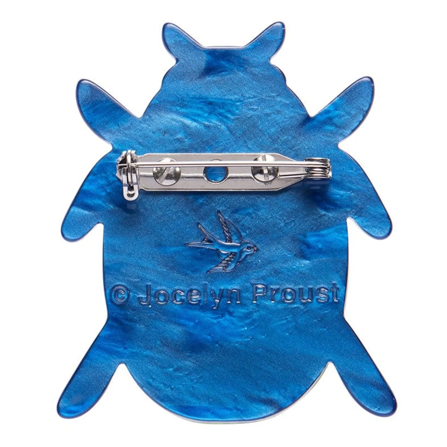 Luck Of The Beetle Brooch