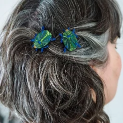 Luck Of The Beetle Hair Clips Set - 2 Piece