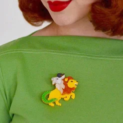 Lycia Chimera Brooch