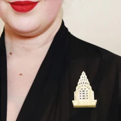 Manhattan Monument Brooch