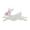 Marshmallow Rabbit Brooch