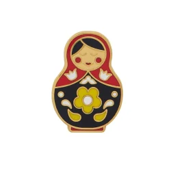 Matryoshka Memories Medium Enamel Pin