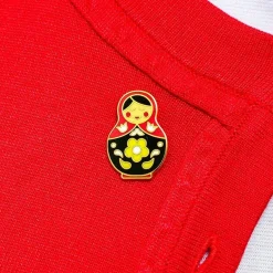 Matryoshka Memories Medium Enamel Pin