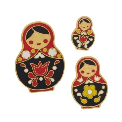 Matryoshka Memories Pin Set