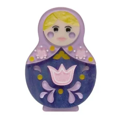 Matryoshka Memories Toy Brooch