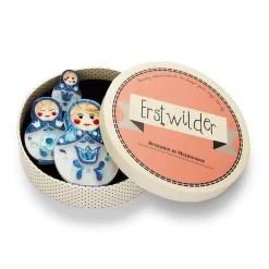 Matryoshka Memories Toy Brooch Set