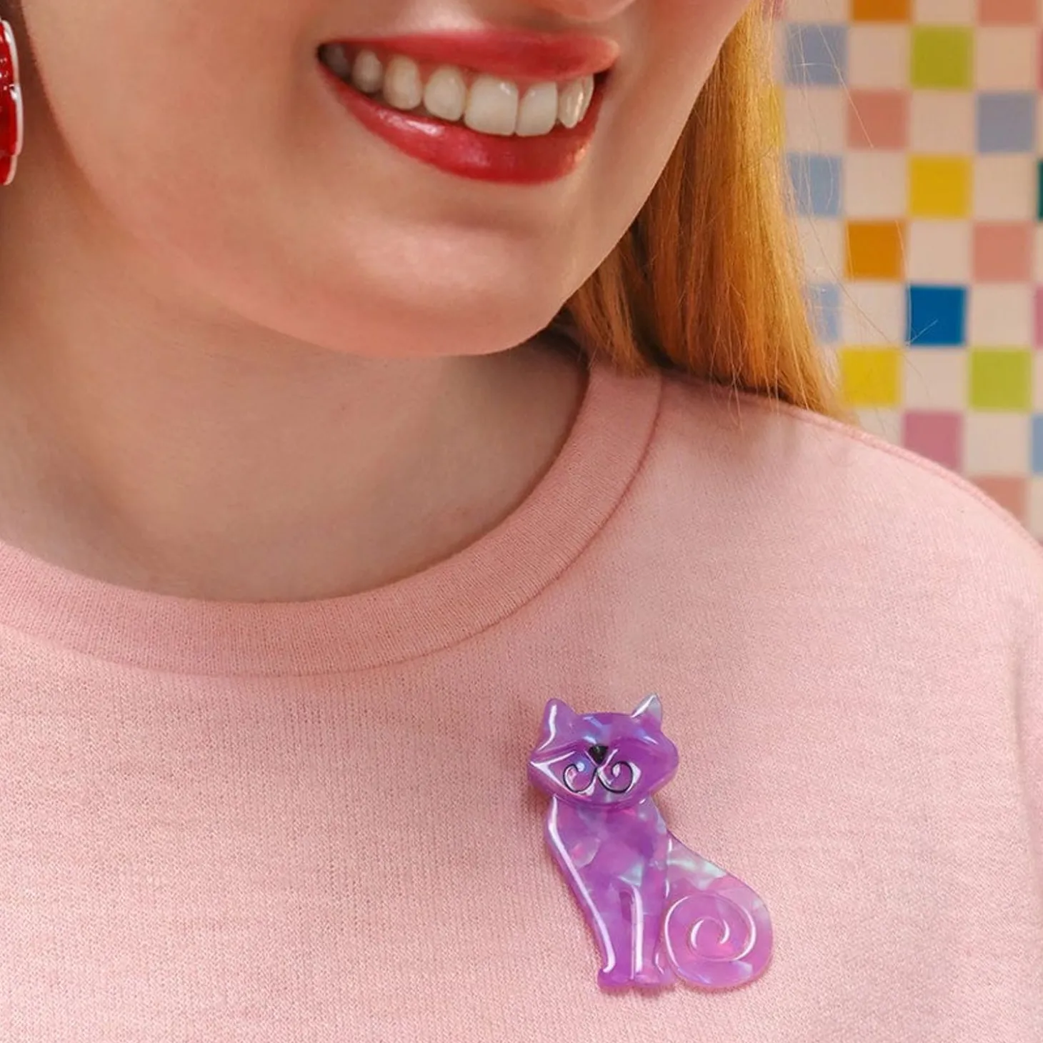 Maude Cat Brooch