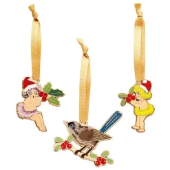 May Gibbs Christmas Tree Ornament Pack - 3 Piece