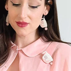 Measure Twice, Pour Once Brooch