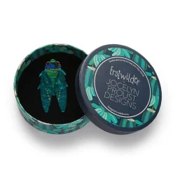 Melodic Moments Cicada Brooch