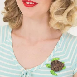 Michelle Sea Turtle Brooch