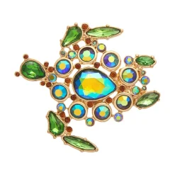 Michelle Stone Set Crystal Brooch