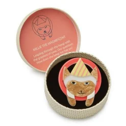 Millie The Magnificent Cat Brooch