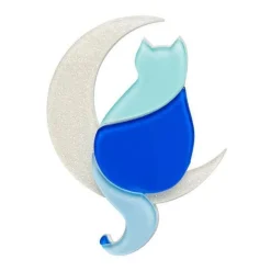 Minna'S Moon Cat Brooch