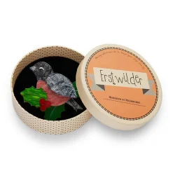 Miss Mistletoe Brooch