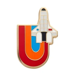 Mission To The Moon Enamel Pin