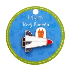 Moon Ride Enamel Pin
