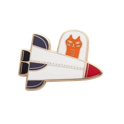 Moon Ride Enamel Pin