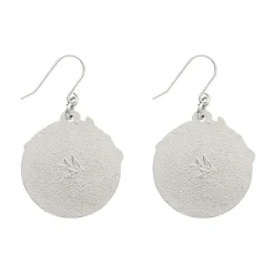 Mosaic Mirror Enamel Drop Earrings