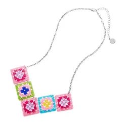 Mosaic Motifs Necklace