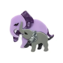 Mother Ella Elephants Brooch