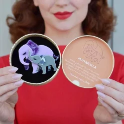 Mother Ella Elephants Brooch