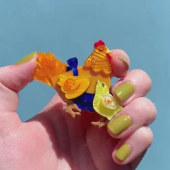 Mother Hen Knows Best Brooch