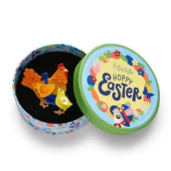 Mother Hen Knows Best Brooch