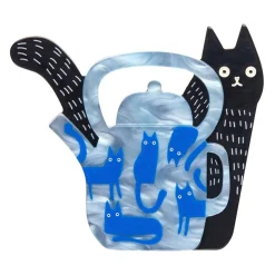 Mouse Tea Brooch