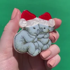 Mr. & Mrs. Bear Brooch