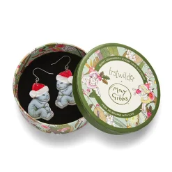 Mr. & Mrs. Bear Drop Earrings