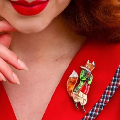 Mr. Tod Brooch