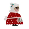 Mrs. Clause Brooch