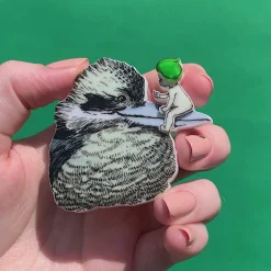 Mrs. Kookaburra Brooch