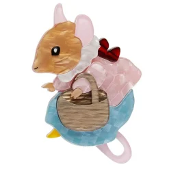Mrs. Tittlemouse Brooch