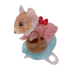 Mrs. Tittlemouse Brooch