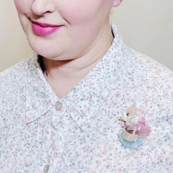 Mrs. Tittlemouse Brooch