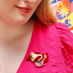 Music To My Ears Brooch