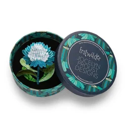 Mythical Blue Waratah Brooch