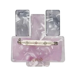 Nailed It! Brooch Pink