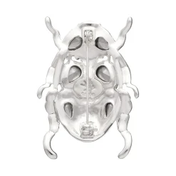 Nature'S Noel Stone Set Crystal Brooch