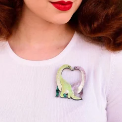 Neck And Neck Brooch