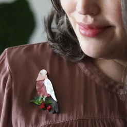 No Christmas Fool Brooch