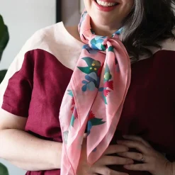 No Christmas Fool Square Scarf