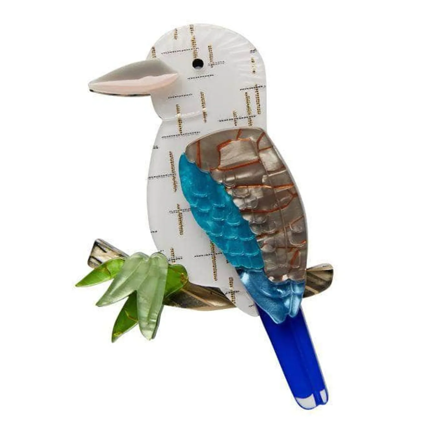 No Laughing Matter Kookaburra Brooch