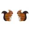 Not Quite A Scurry Earrings