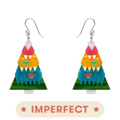 O Christmas Tree Drop Earrings (Imperfect)